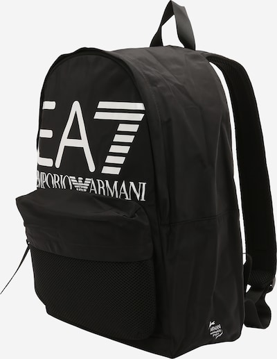 EA7 Emporio Armani Rugzak in de kleur Zwart / Wit, Productweergave