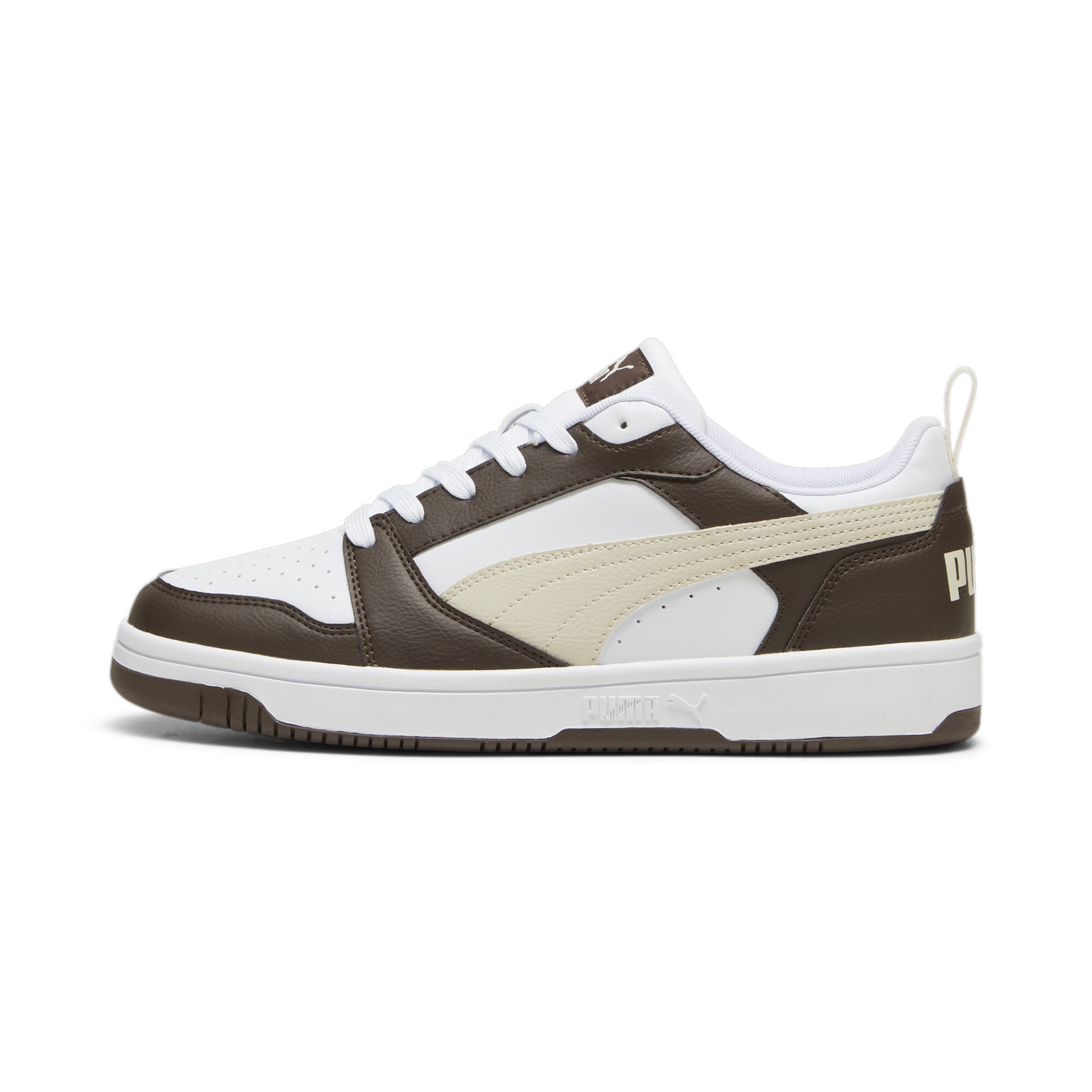 PUMA Sneakers laag 'Rebound V6' in Bruin: voorkant