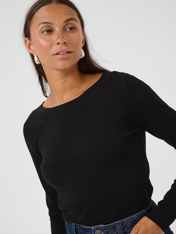 Pull-over 'KAlizza' Kaffe en noir
