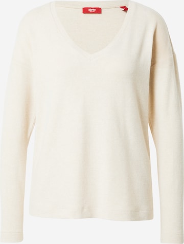 Pull-over ESPRIT en beige : devant