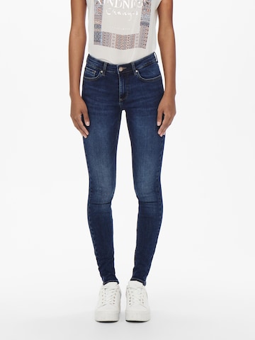 ONLY Skinny Jeans 'Leila' i blå: forside