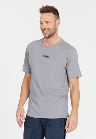 Whistler T-Shirt 'Kunta' in Grau: Vorderseite