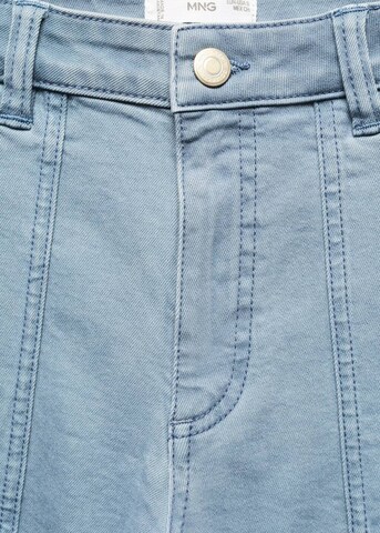 MANGO TEEN Wide leg Jeans 'utility2' in Blue