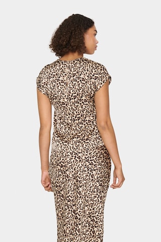 SAINT TROPEZ Blouse 'Zovi' in Brown