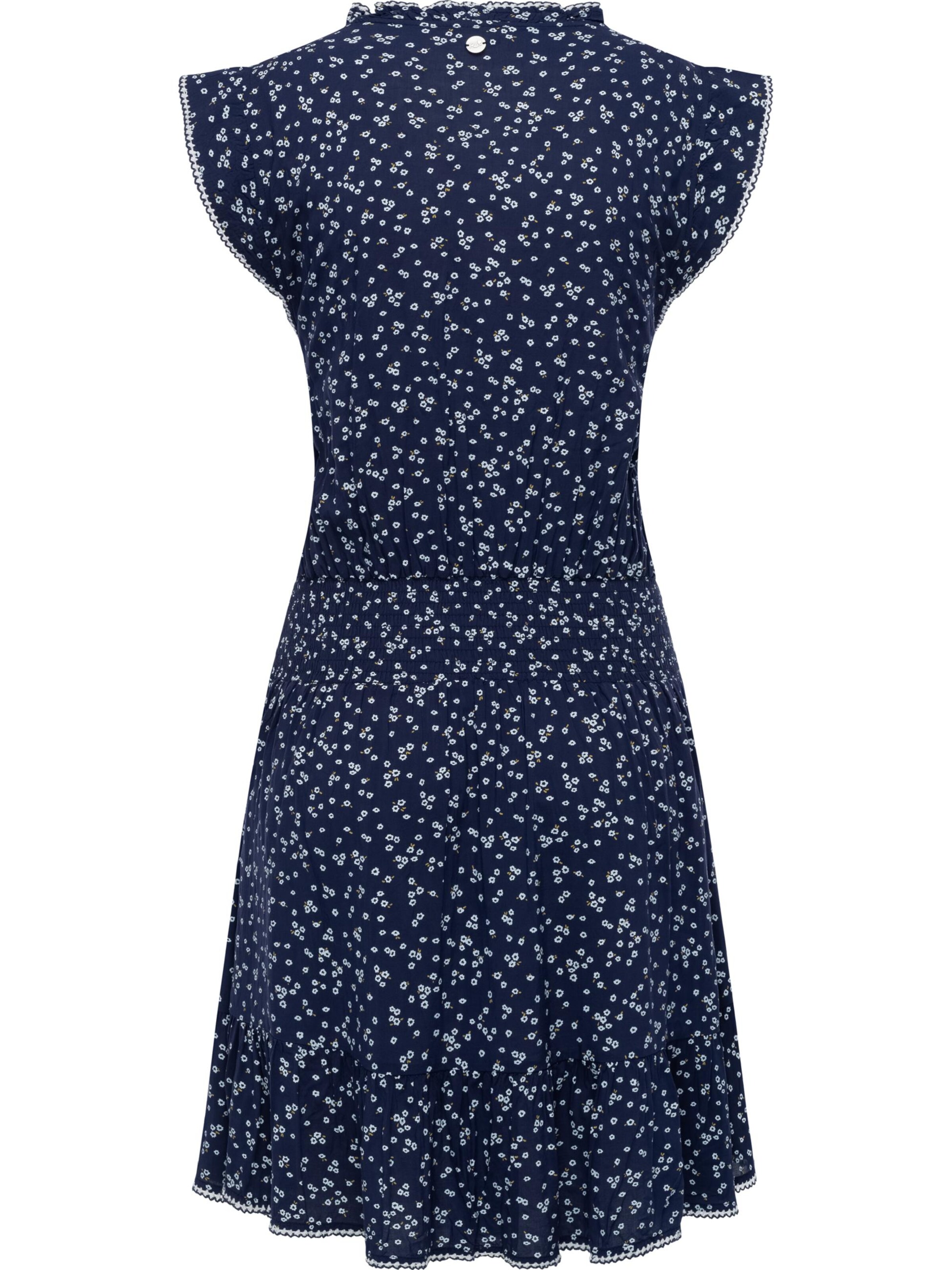 Ragwear Zomerjurk 'Chantalia Print' in Blauw