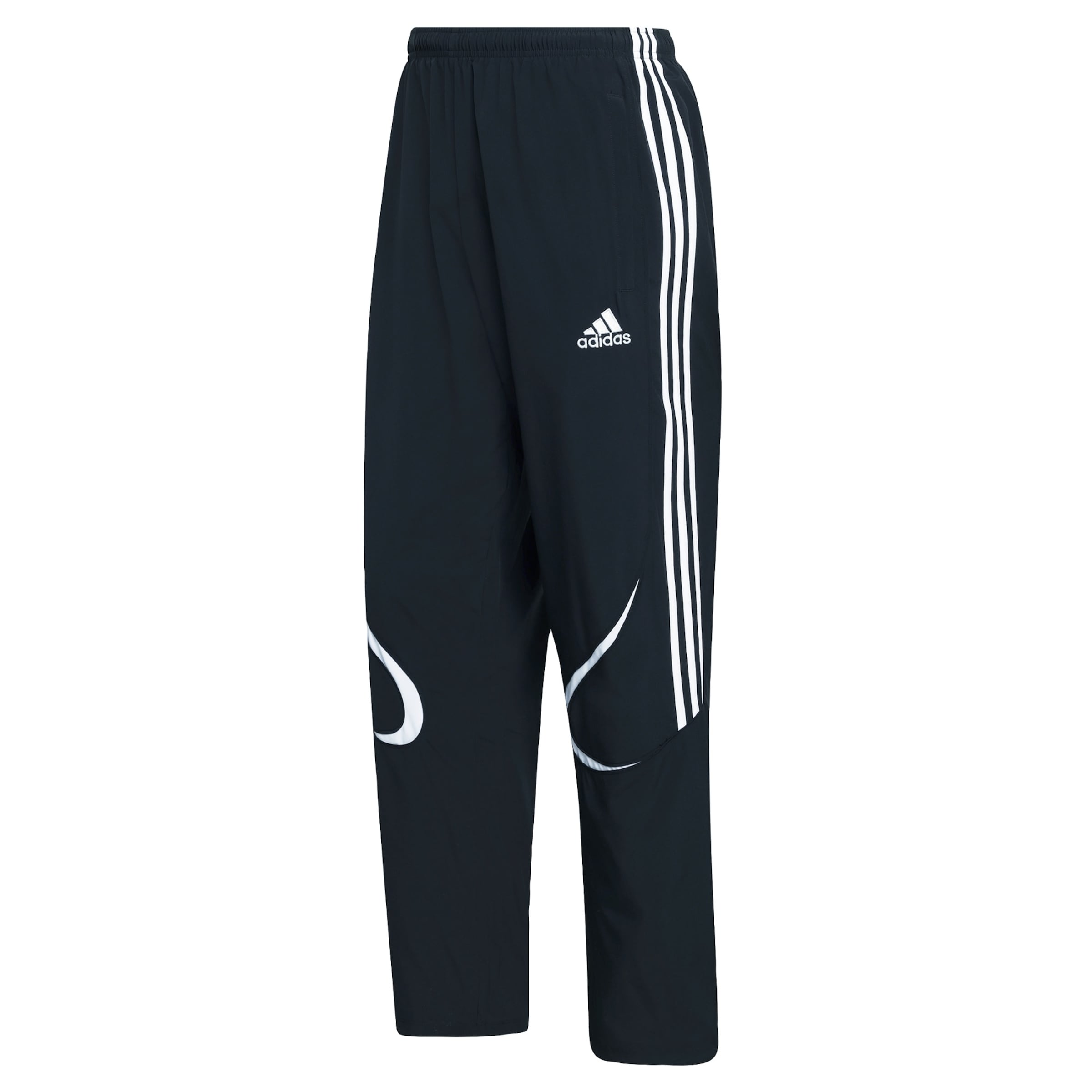 ADIDAS ORIGINALS - Pantalón 'Teamgeist Adicolor' en negro: frente