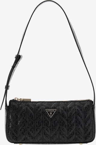 Borsa a spalla di GUESS in nero: frontale