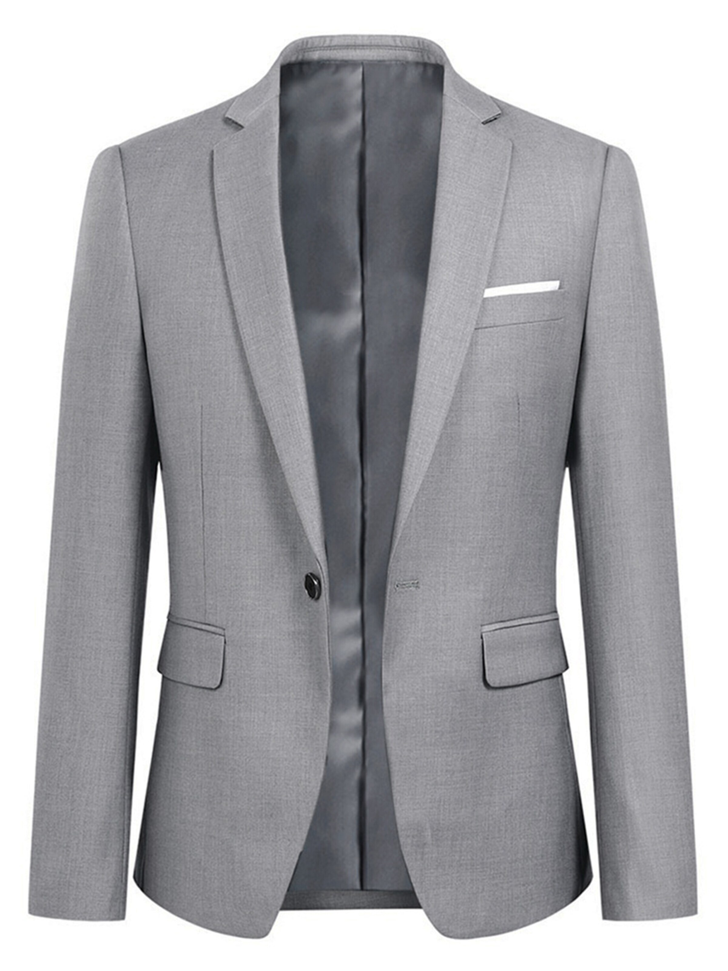 YOUTHUP Slim fit Suit 'Cado' in Grey
