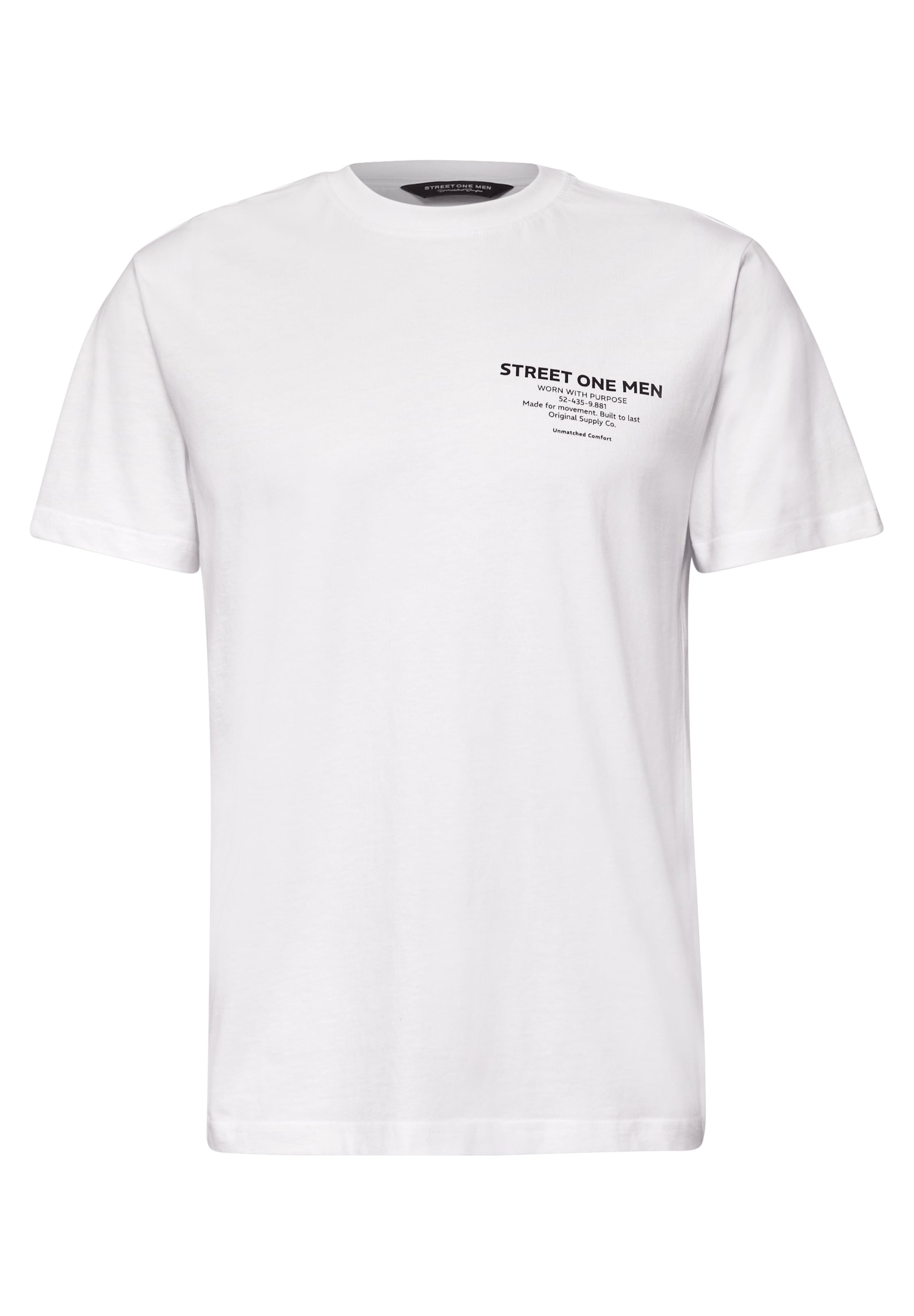 Street One MEN Shirt in White: front
