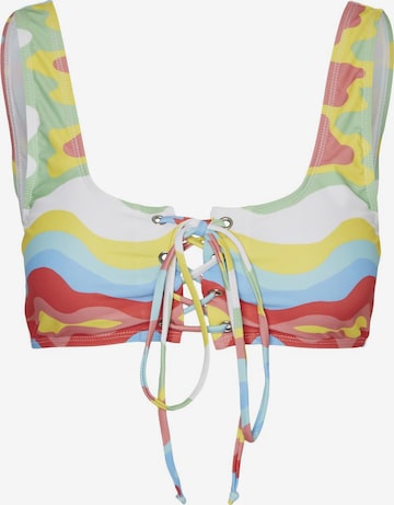 Noisy may Bustier Bikinitoppi värissä punainen: etupuoli