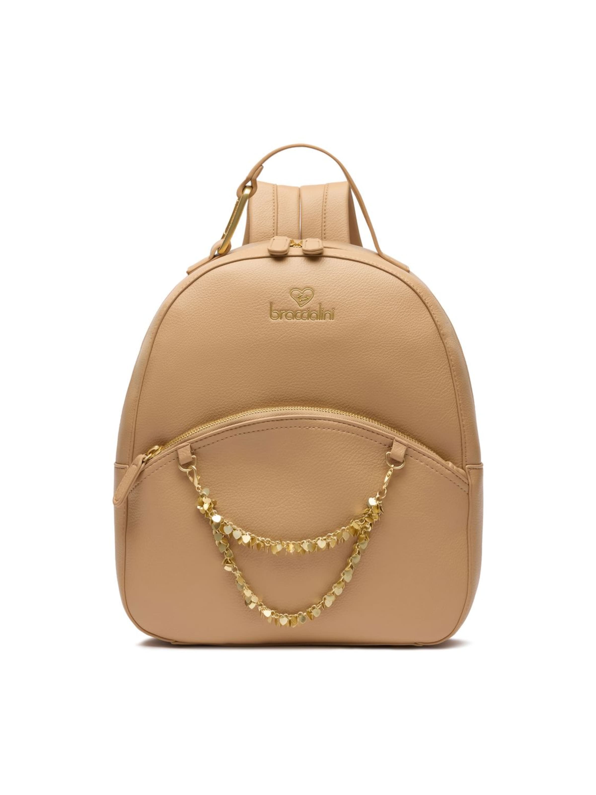 Braccialini Rucksack 'Amy'‌‌‌‌‌‌‌‌‌‌ in Beige: Vorderseite