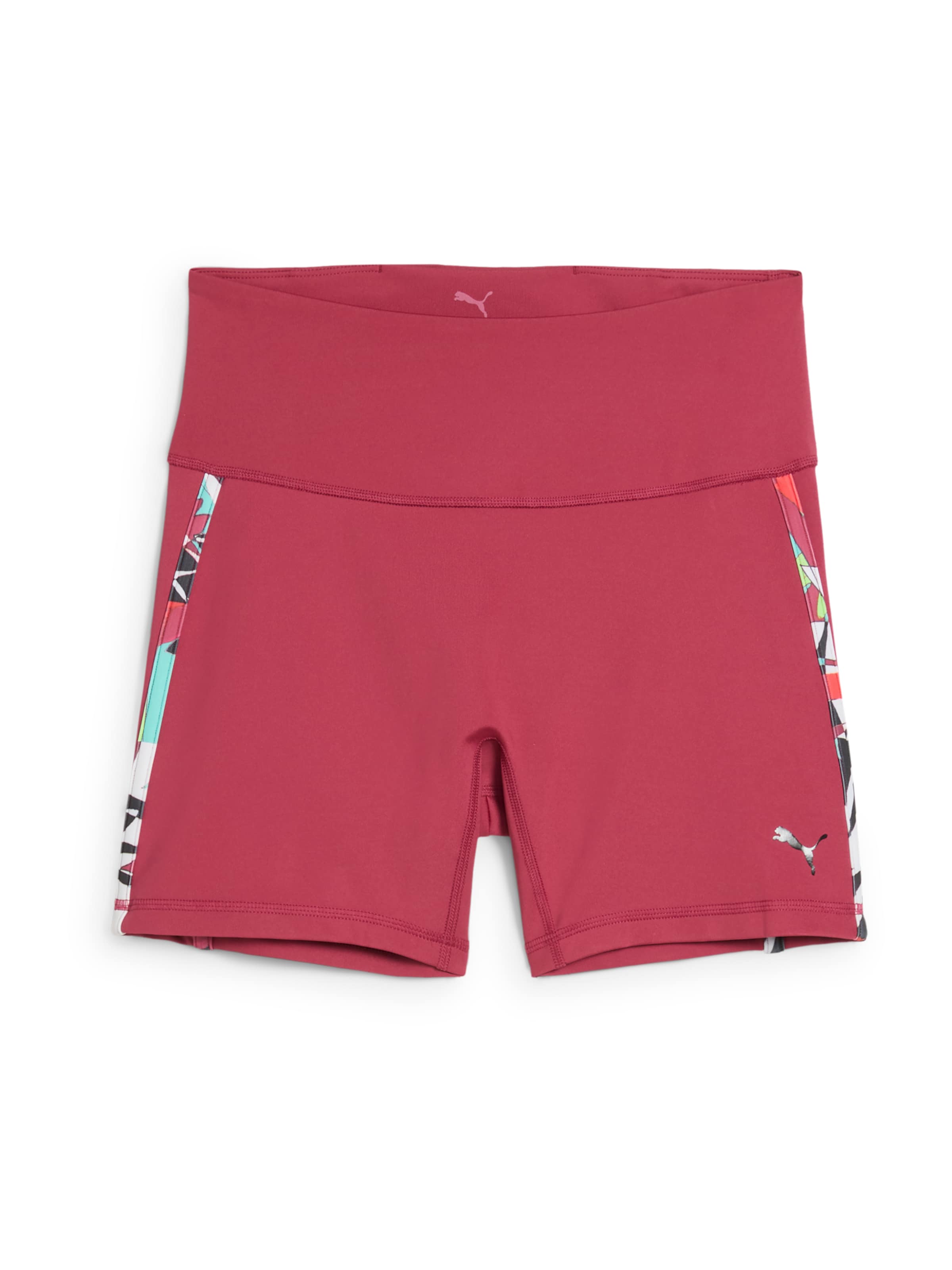 Skinny Pantalon de sport 'TROPICAL' PUMA en violet : devant