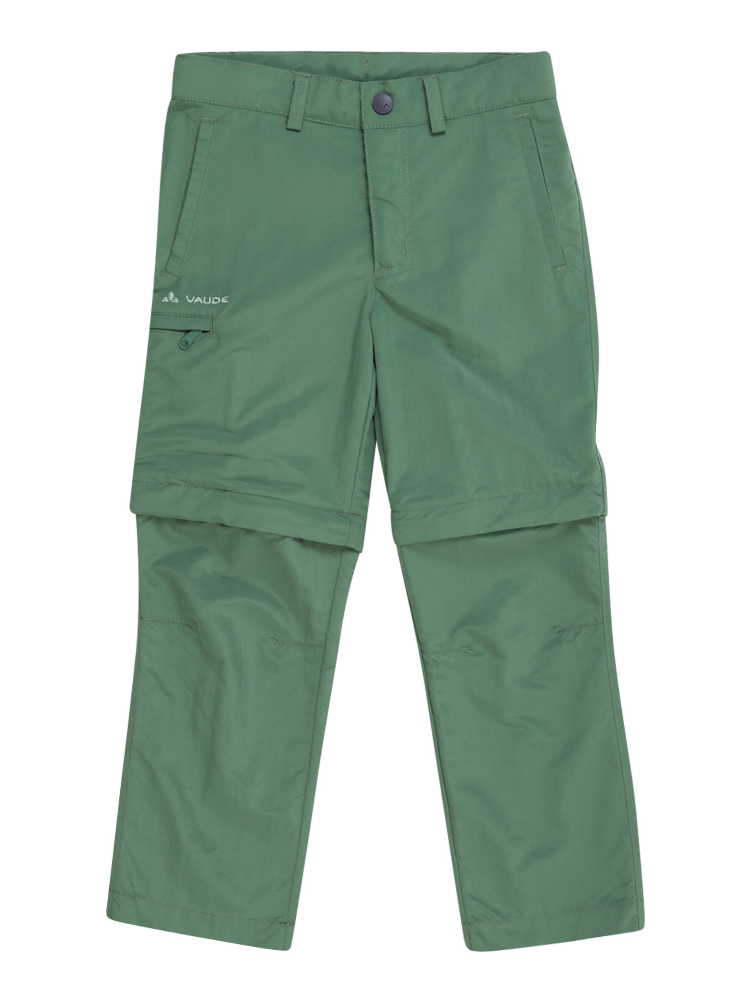 VAUDE - regular Pantalón de montaña 'Detective Antimos' en verde: frente