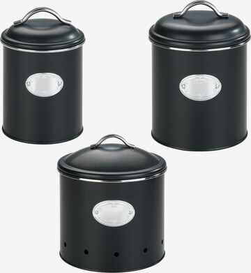 Wenko Storage Container 'Nero' in Black: front