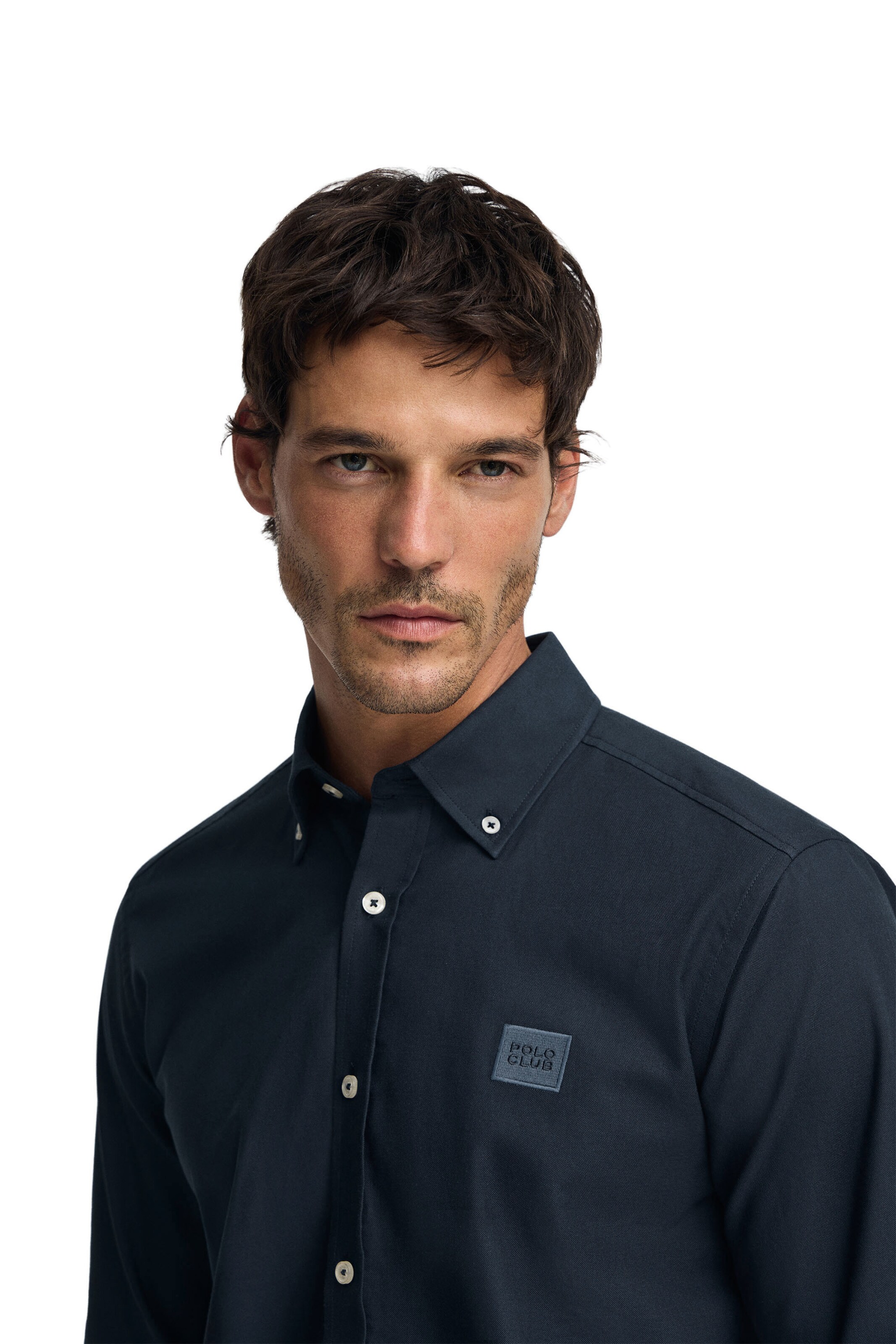Polo Club Regular Fit Hemd in Blau