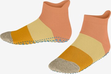 FALKE Socken 'Colour Block' in Orange: Vorderseite