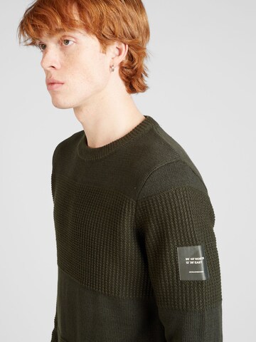 JACK & JONES Sweater 'JAMES' in Green