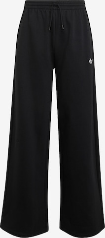 Wide Leg Pantalon ADIDAS ORIGINALS en noir : devant