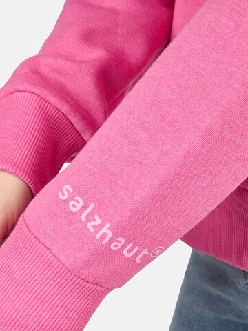 salzhaut Sweatshirt 'Talken' in Pink