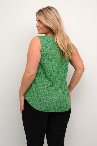 Camicia da donna 'Isma' di KAFFE CURVE in verde