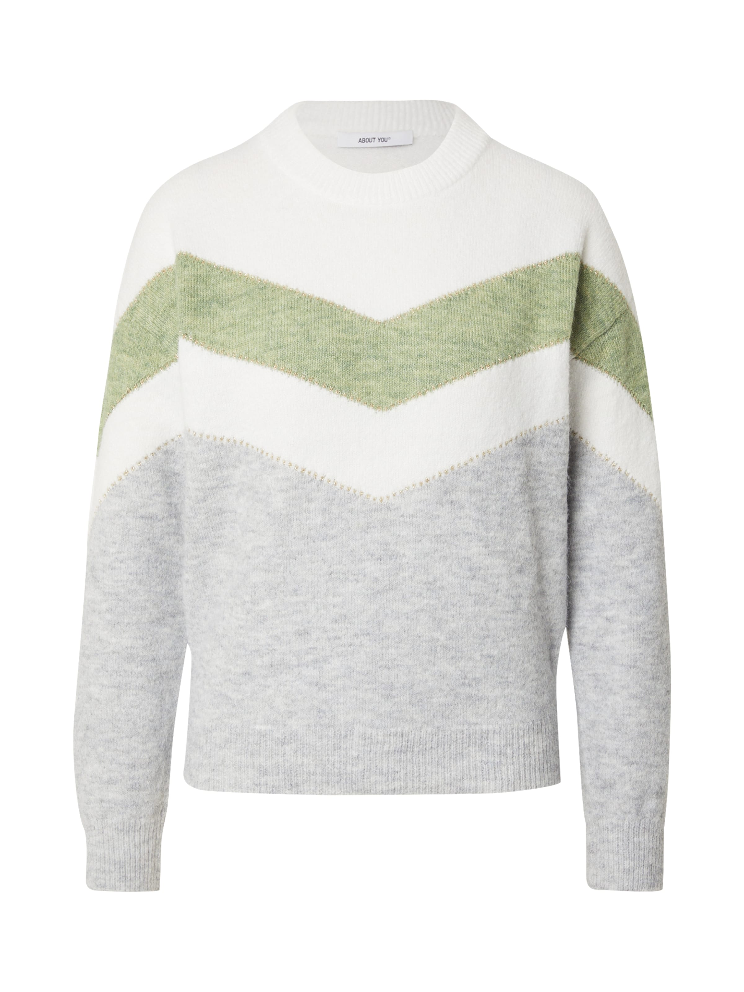 Pull-over 'Janine' ABOUT YOU en vert : devant