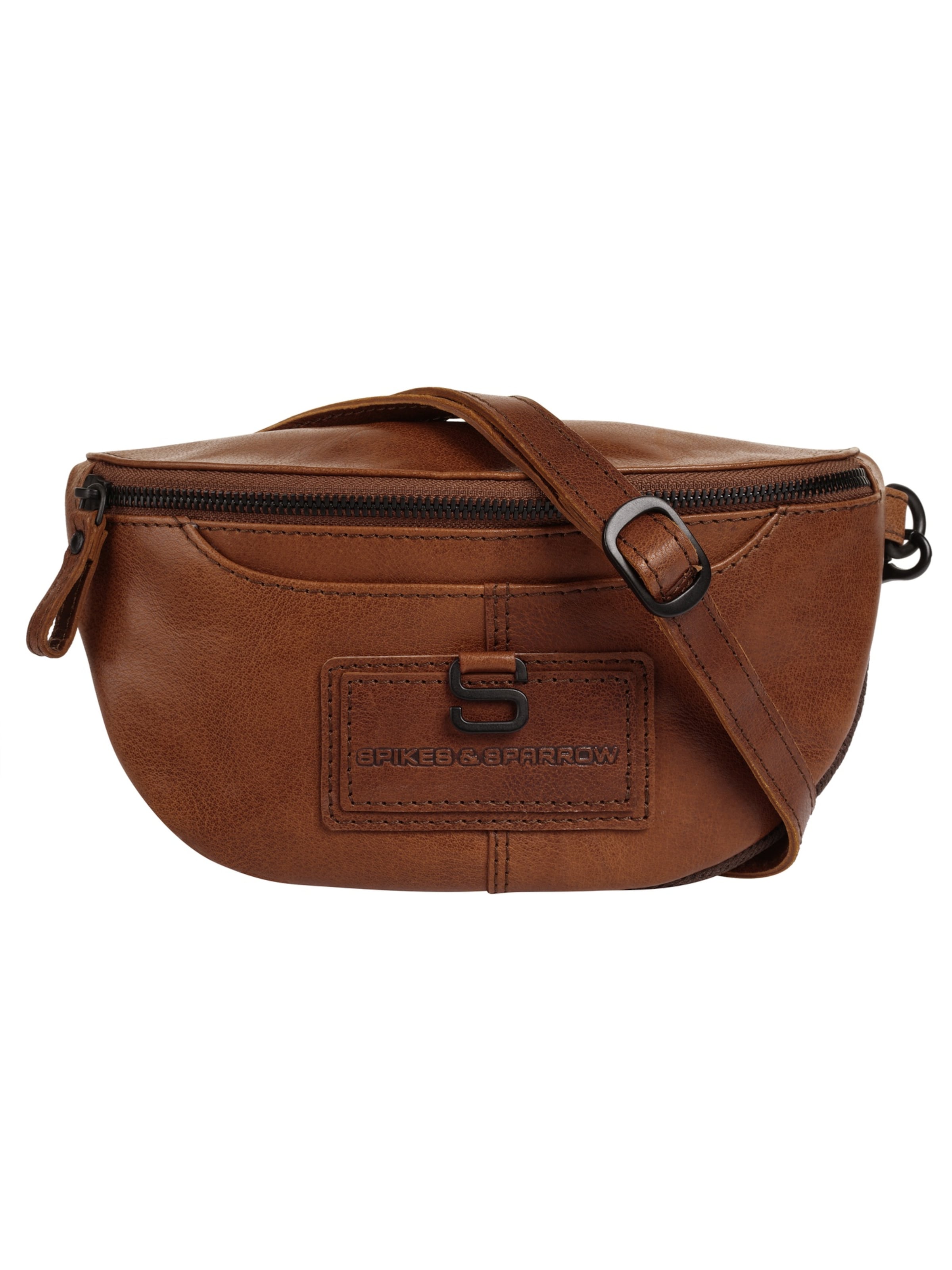 Spikes & Sparrow Fanny Pack 'Spikes & Sparrow Gürteltasche WAIST BAG' in Brown: front