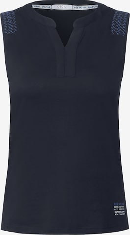 CECIL Top in Blue: front