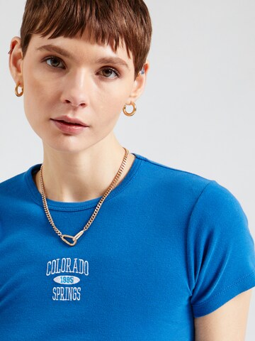 mėlyna BDG Urban Outfitters Marškinėliai 'COLORADO SPRINGS'