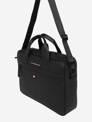 Borsa portadocumenti 'Essential' di TOMMY HILFIGER in nero: frontale