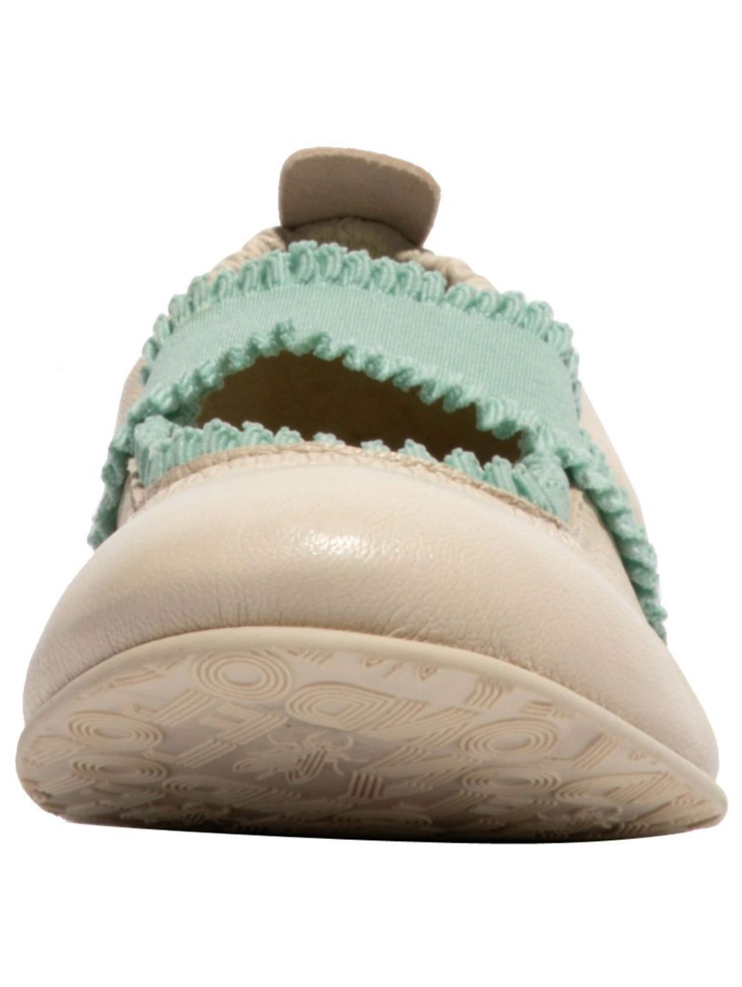 FLY LONDON Strap ballerina in Beige