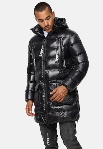trueprodigy Winter Jacket ' David ' in Black: front