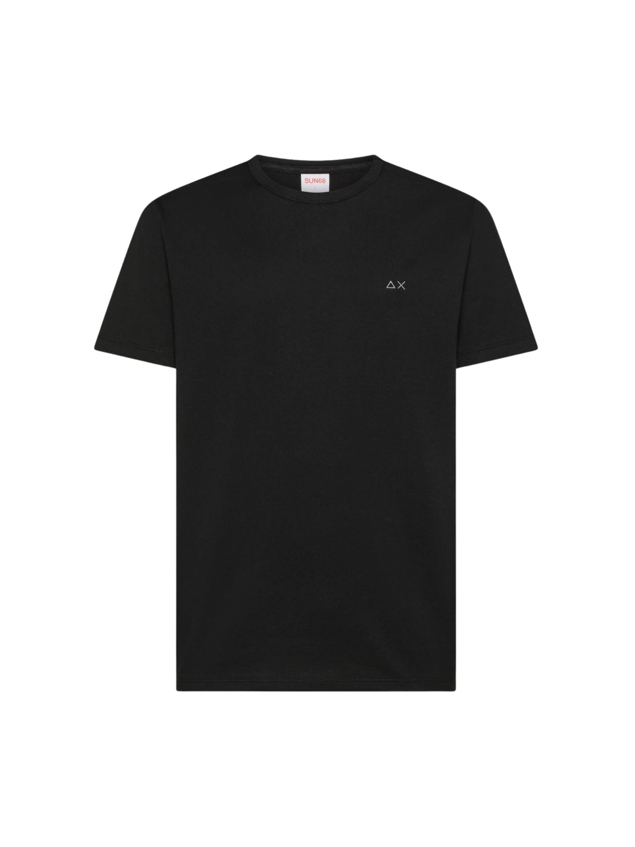T-Shirt SUN68 en noir : devant