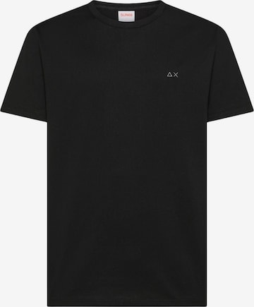 T-Shirt SUN68 en noir : devant