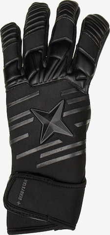 DERBYSTAR Athletic Gloves 'APS Flex All Black' in Black