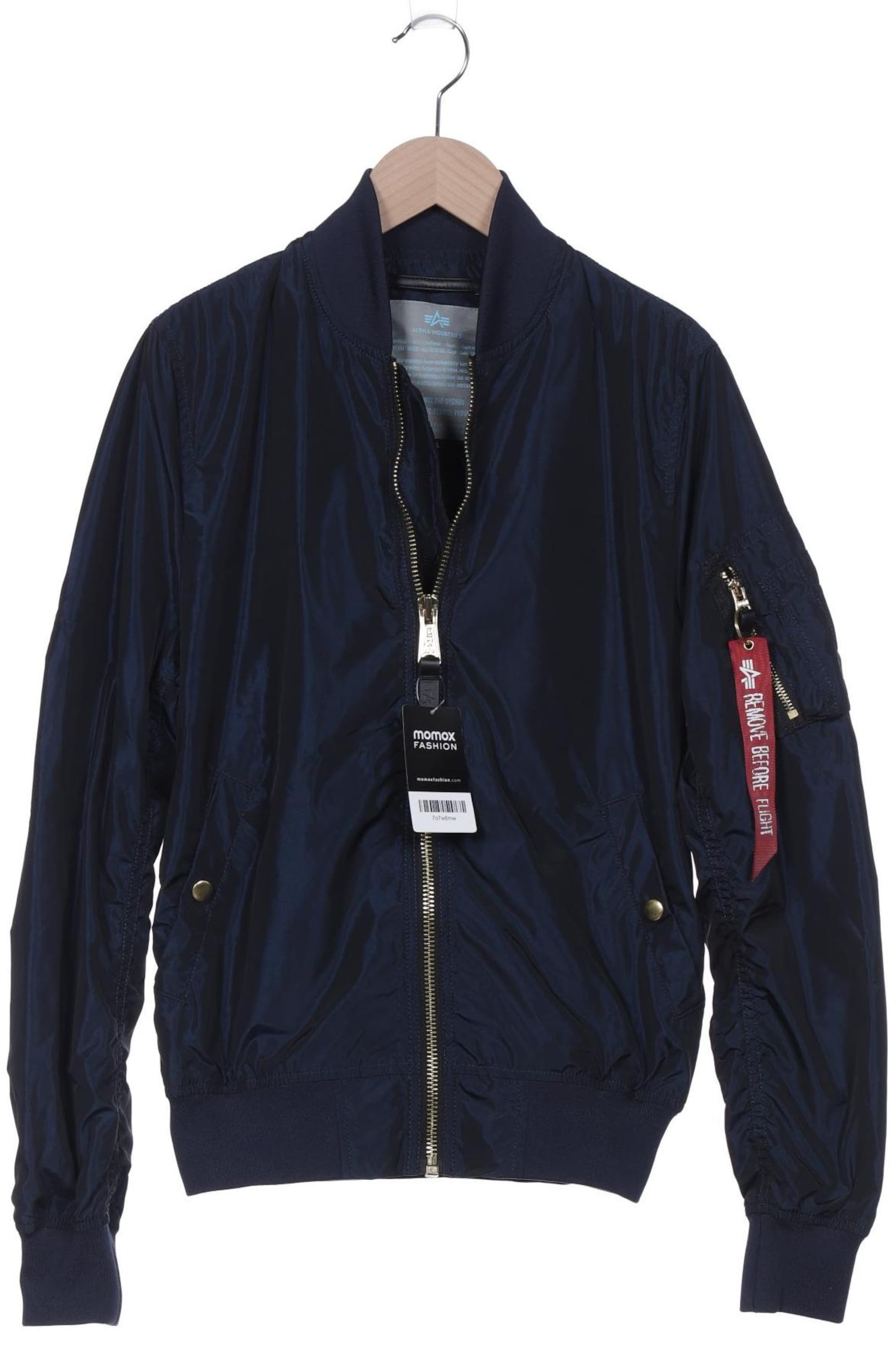 ALPHA INDUSTRIES Jacket & Coat in L in Blue: front