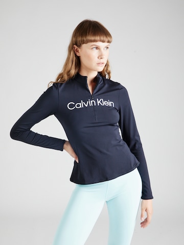 Calvin Klein Sport Koszulka funkcyjna w kolorze czarny: przód