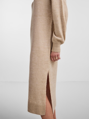 Y.A.S Knitted dress 'Cali' in Beige