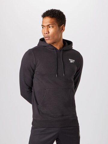 Reebok Sweatshirt in Schwarz: predná strana