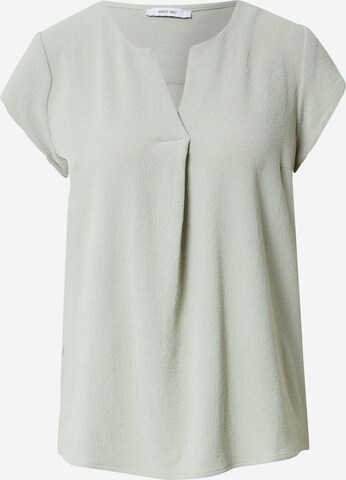 ABOUT YOU Blouse 'Lulu' in Groen: voorkant