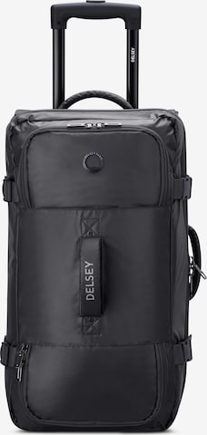 Delsey Paris Travel Bag ' Raspail ' in Black: front