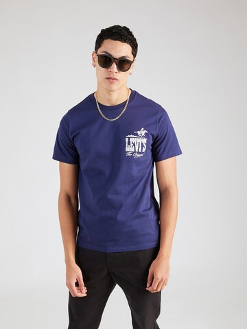 LEVI'S ® Regularen Majica | modra barva