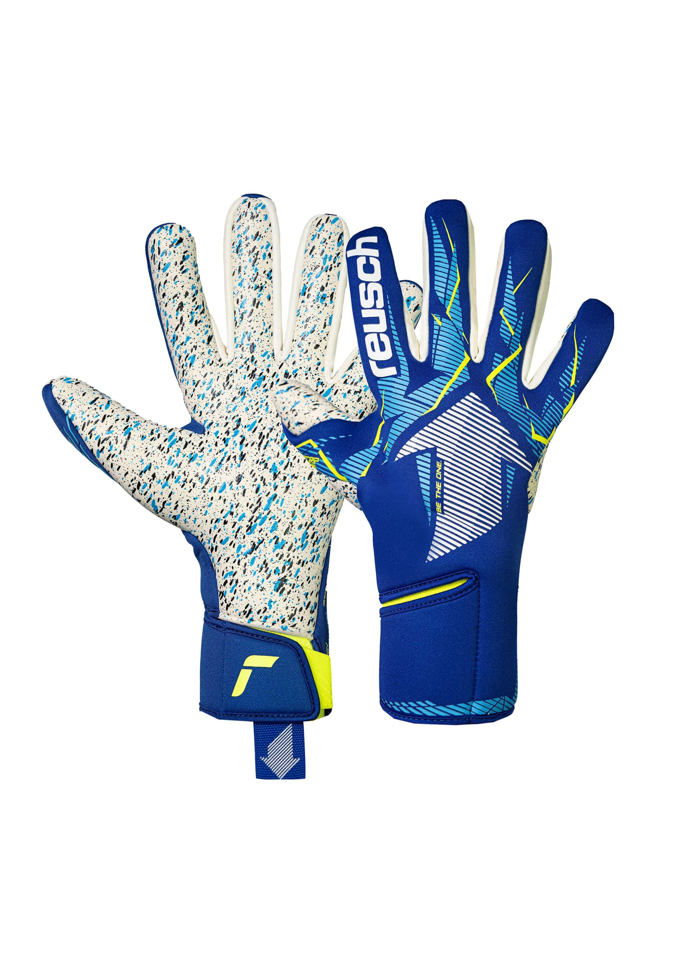 REUSCH Sports gloves 'Fastgrip Fusion' in Blue: front