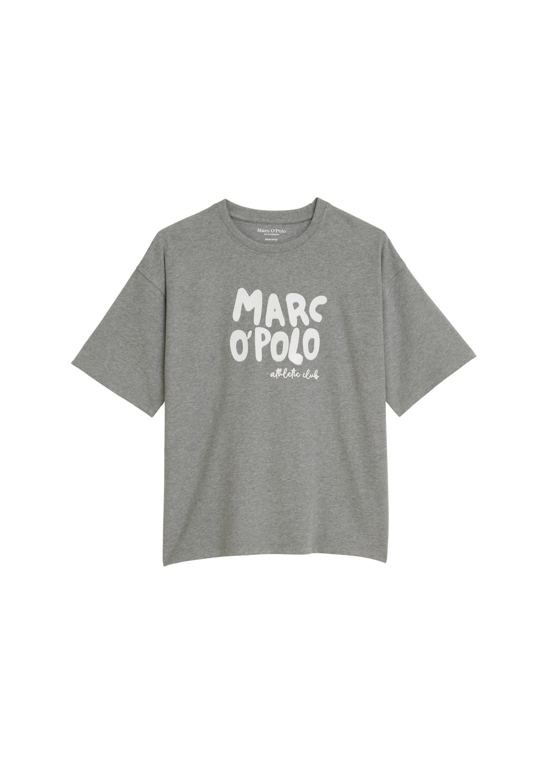 T-Shirt Marc O'Polo en gris : devant