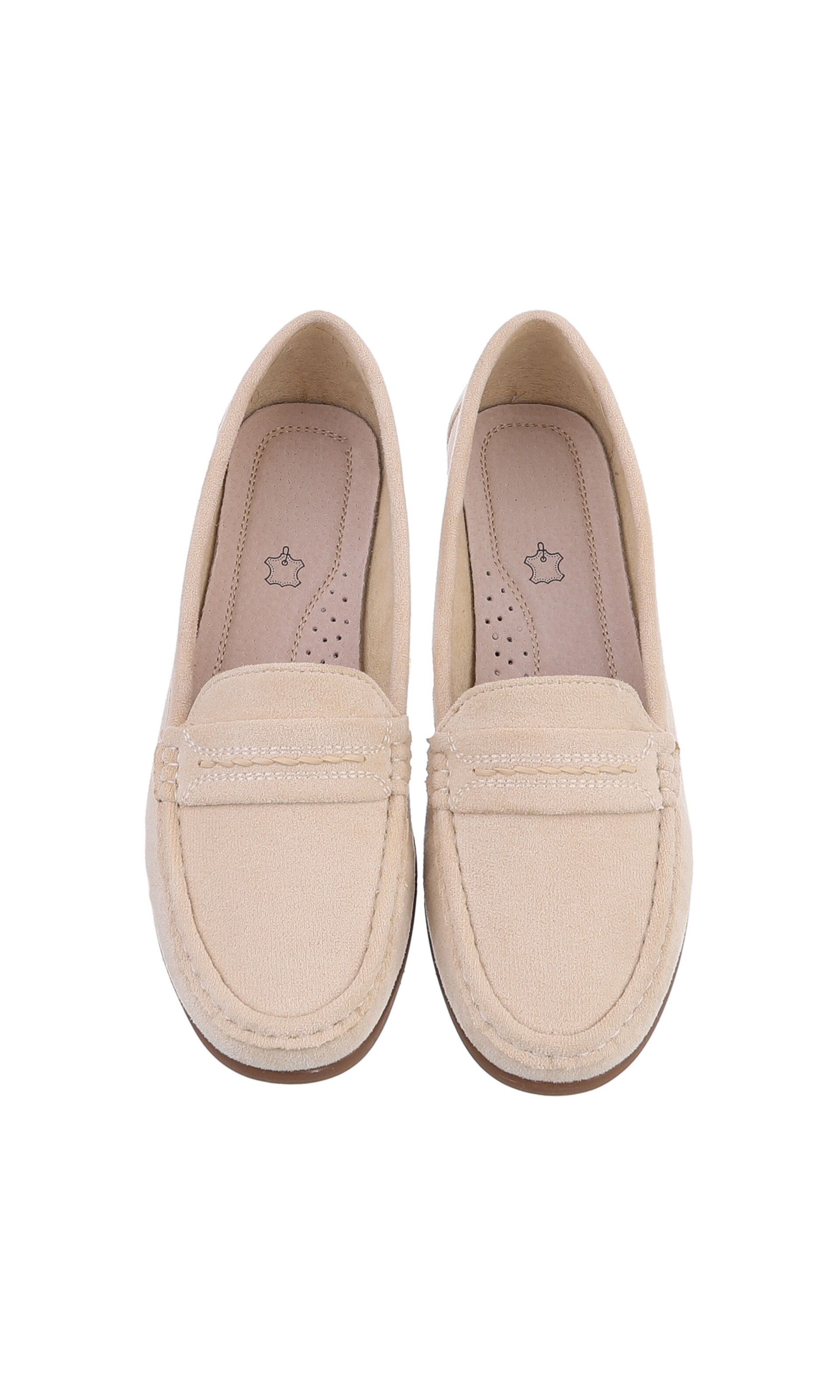 Ital-Design Mokassin in Beige