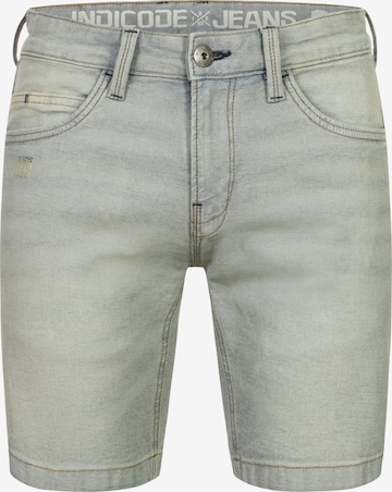 Jean 'Fly' INDICODE JEANS en gris : devant