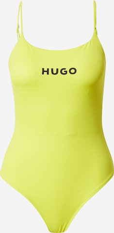 Maillot de bain 'PURE' HUGO Red en jaune : devant