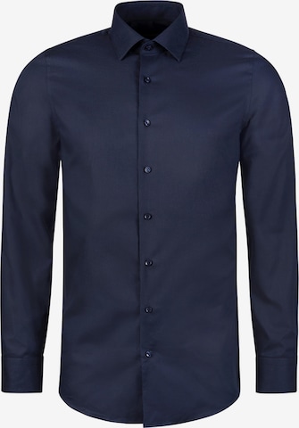 Coupe regular Chemise business ROY ROBSON en bleu : devant