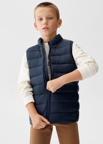 MANGO KIDS Vest 'Alvaro' in Blue: front