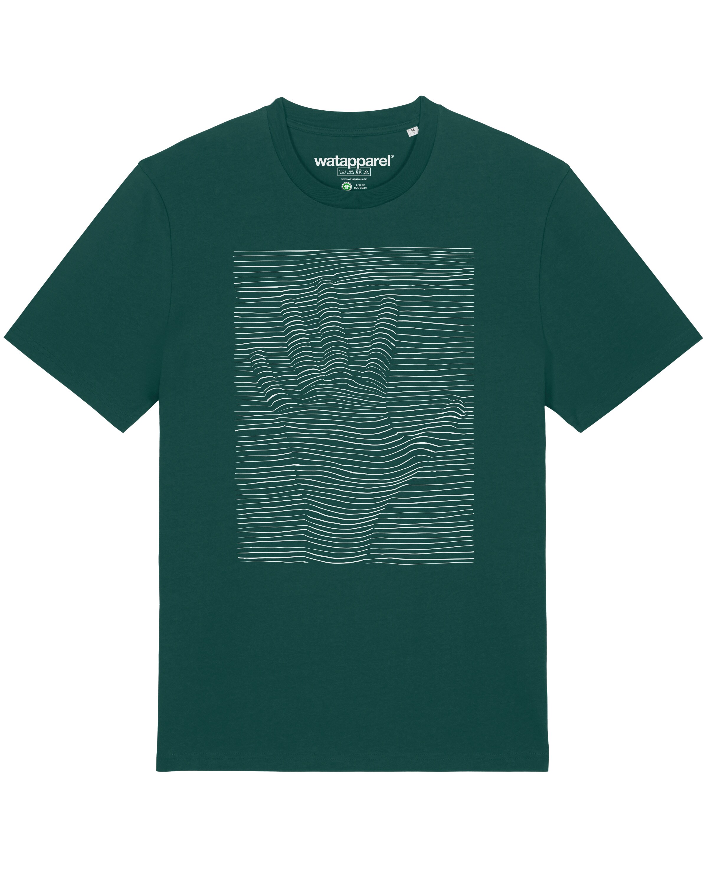 Maglietta di Watapparel in verde: frontale