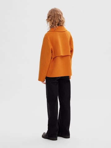 SELECTED FEMME Overgangsjakke i orange